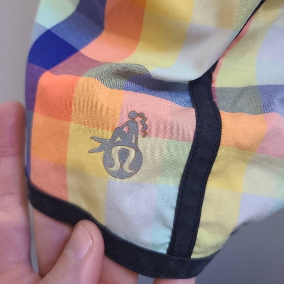 Lululemon Seawheeze 2013 Entry Speed Short - Plaid - Size S - Picture 9 of 14